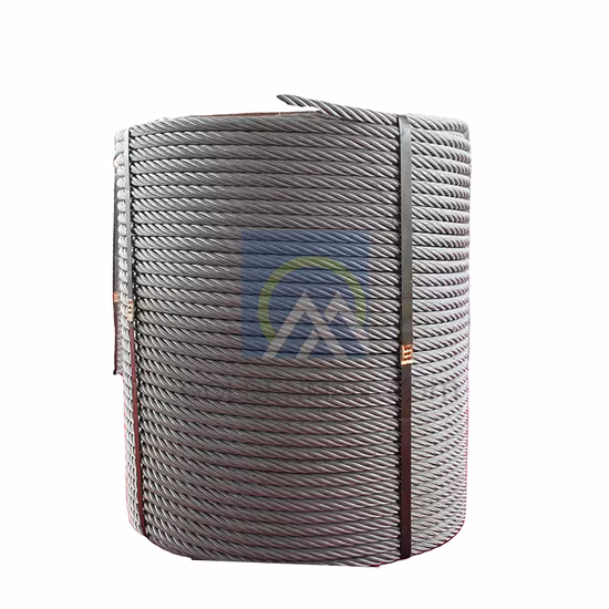 Тросы стальные высококачественные неоцинкованные 6X36sw+FC