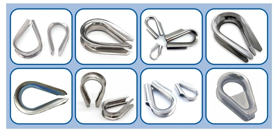 Stainless Steel Wire Rope Fittings Thimble