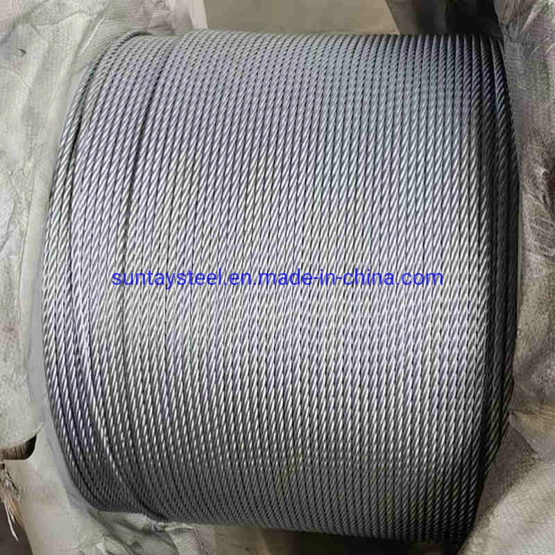 7X7 Galvanized Steel Wire Rope 5/64